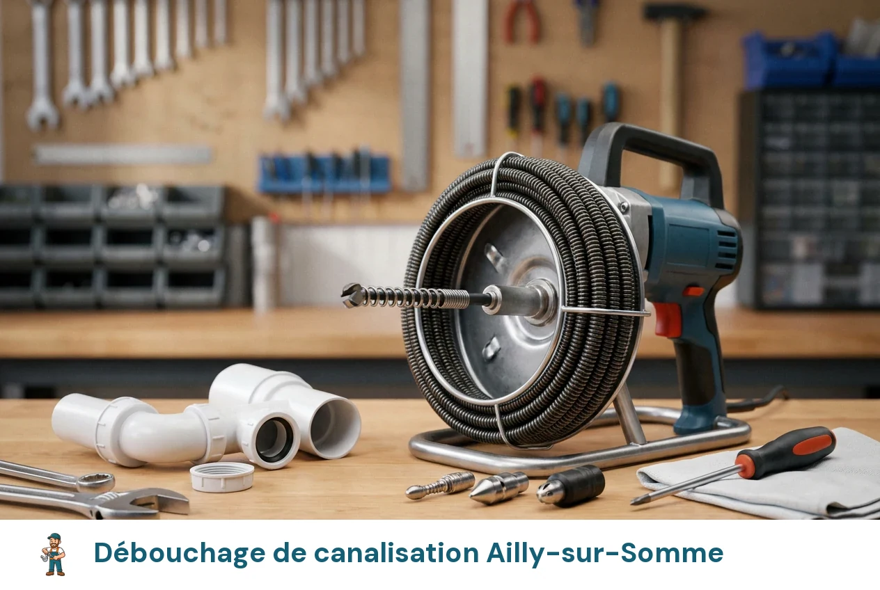 Débouchage de canalisation à Ailly-sur-Somme