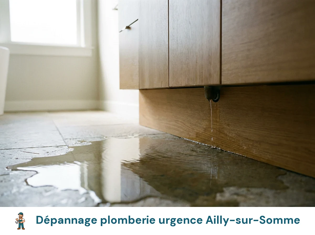 Dépannage plomberie urgence à Ailly-sur-Somme