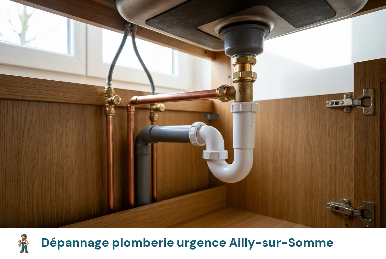 Dépannage plomberie urgence à Ailly-sur-Somme