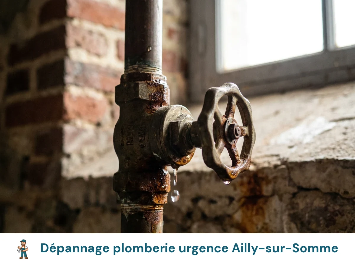 Dépannage plomberie urgence à Ailly-sur-Somme