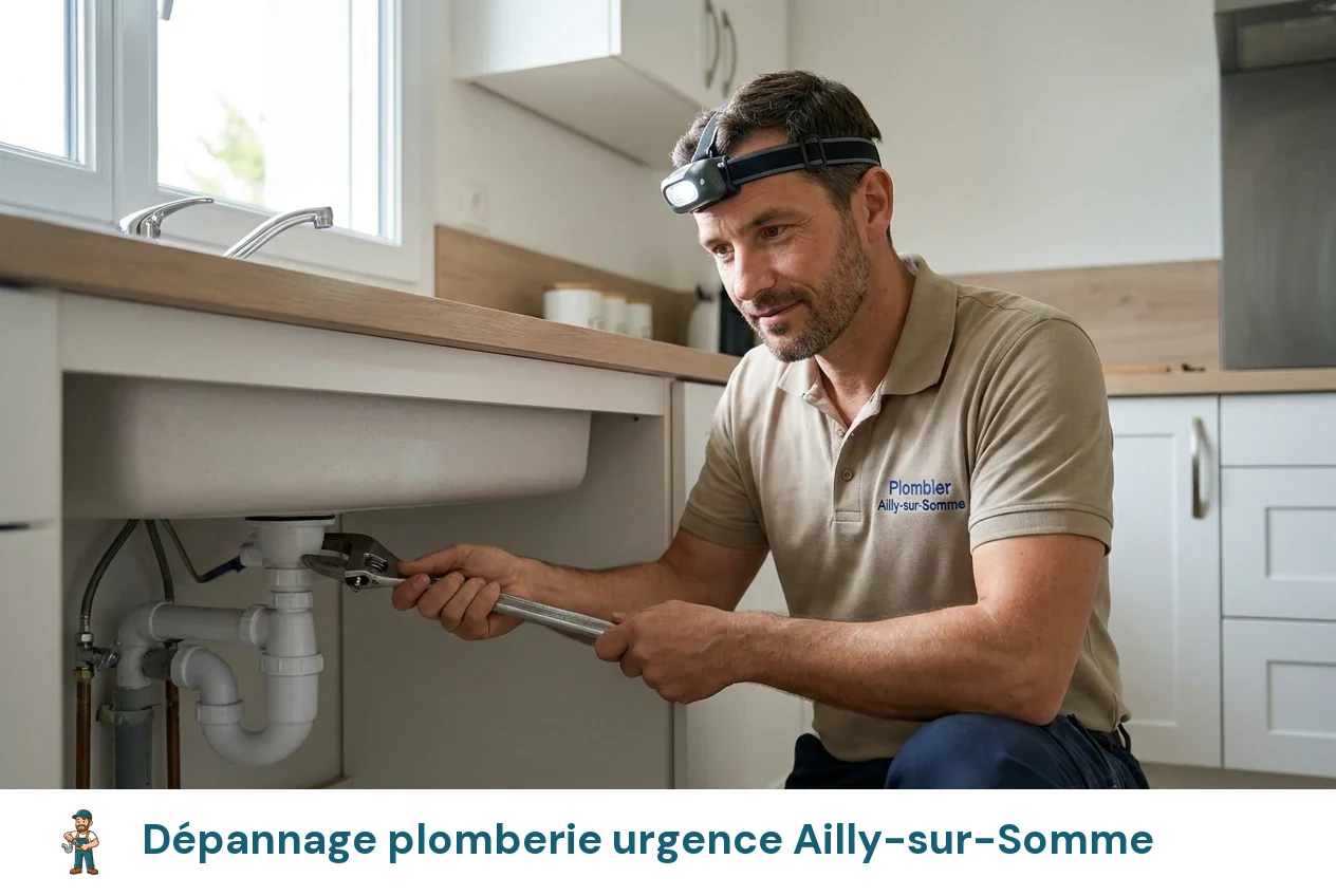 Dépannage plomberie urgence à Ailly-sur-Somme