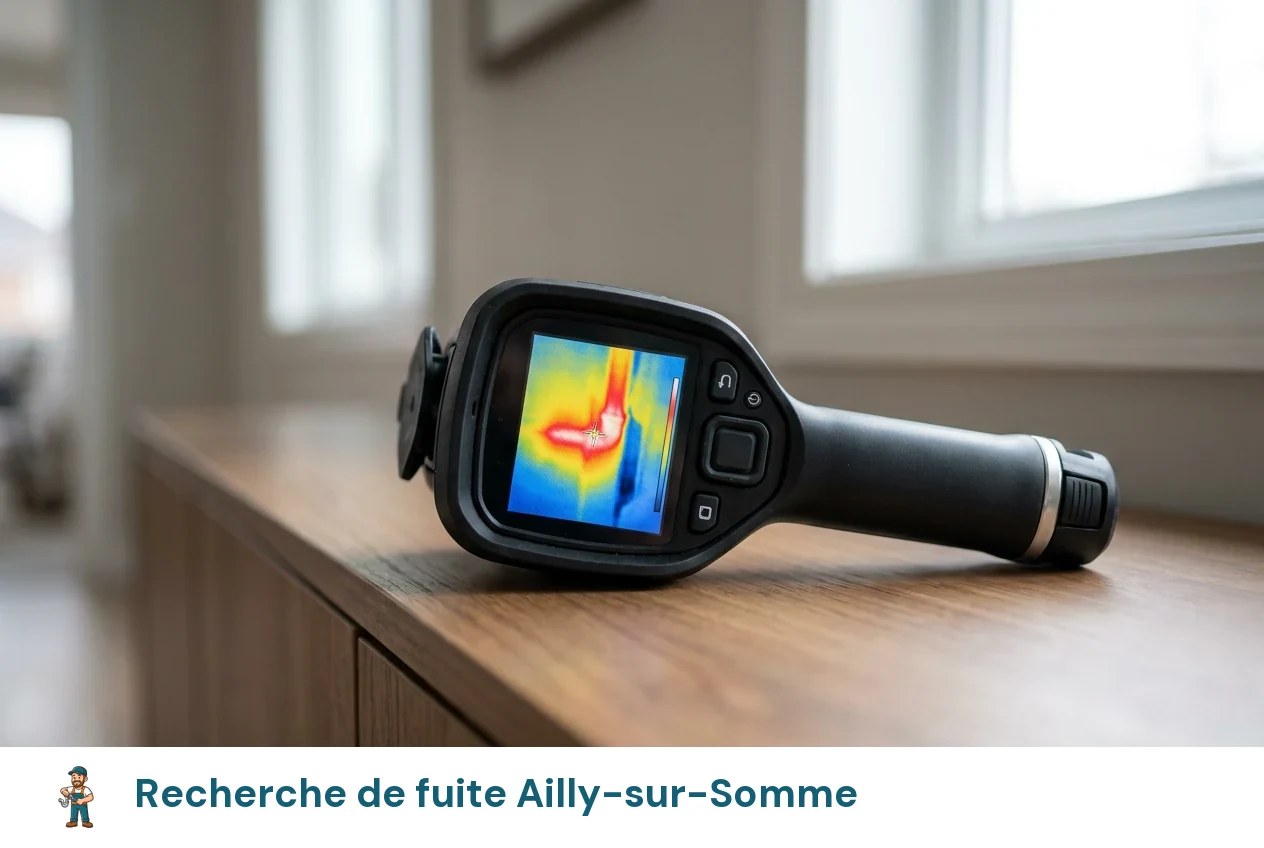 Recherche de fuite à Ailly-sur-Somme