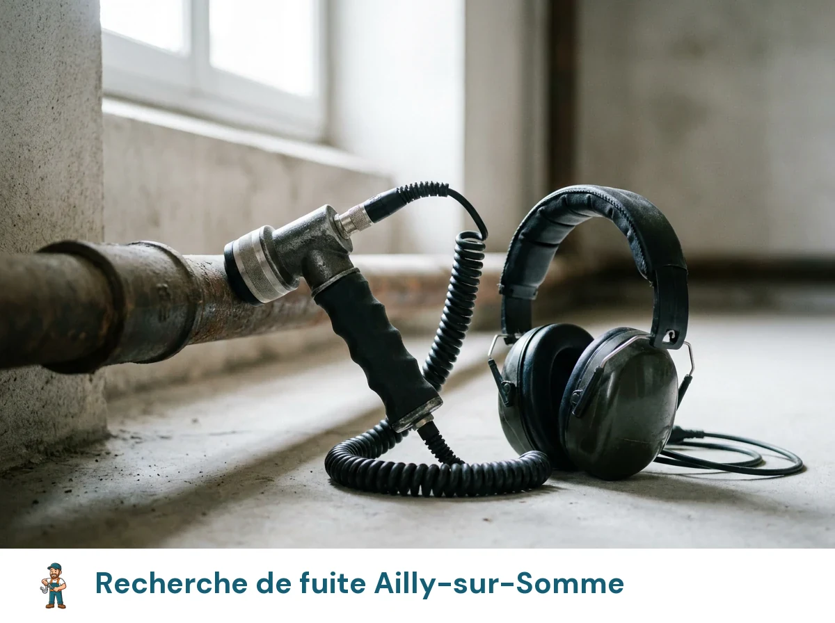 Recherche de fuite à Ailly-sur-Somme