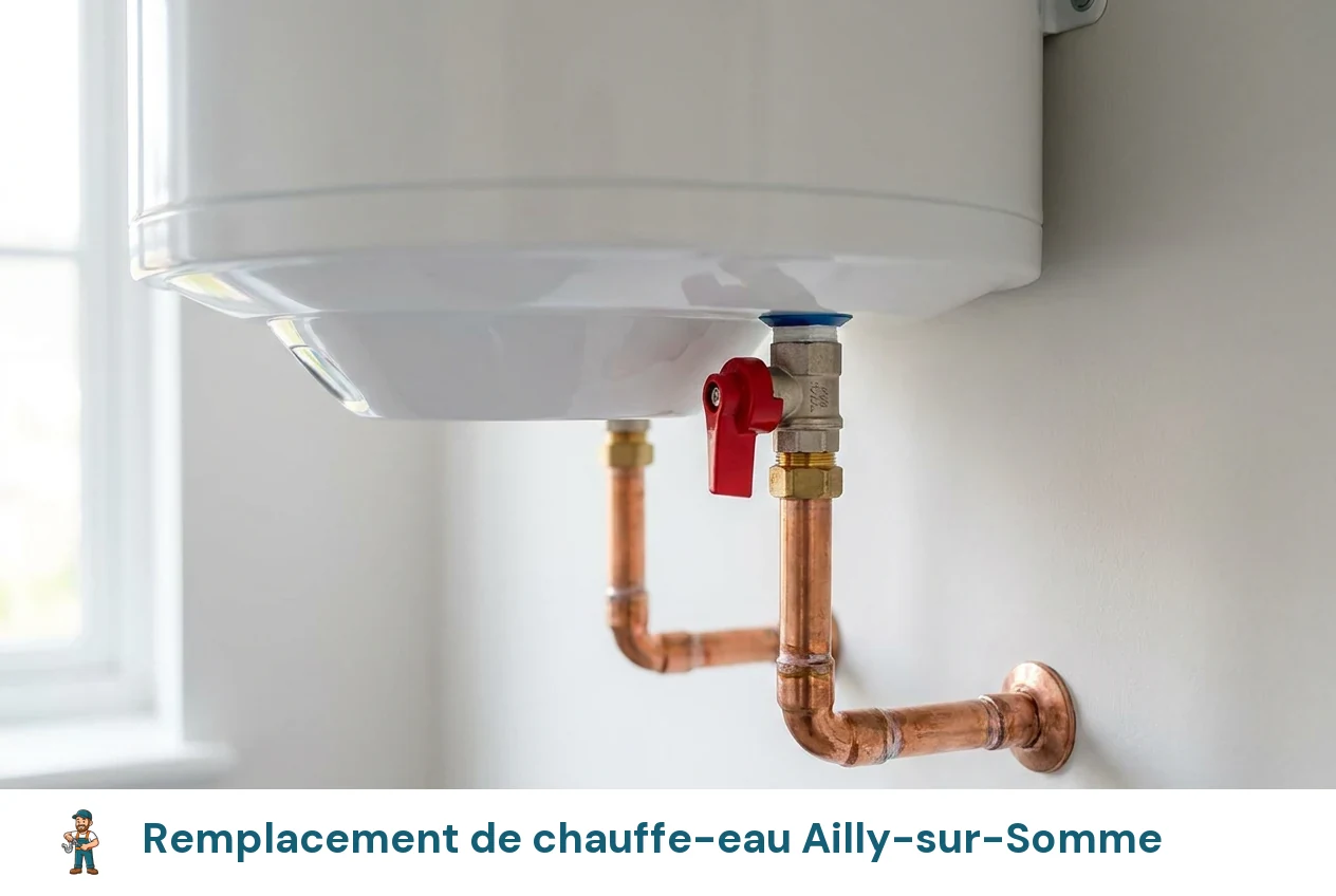Remplacement de chauffe-eau à Ailly-sur-Somme