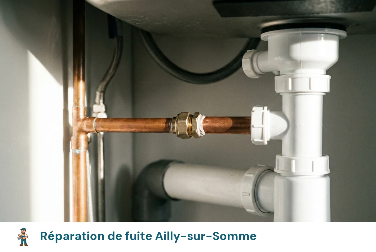 Réparation de fuite à Ailly-sur-Somme